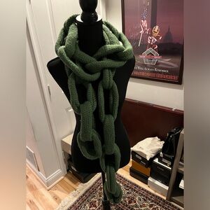 United Colors of Benetton Chain Link Scarf, Green
